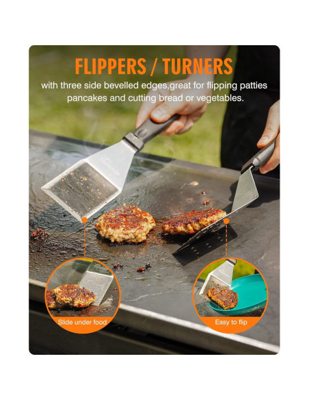 Kit de Accesorios para Plancha Homenote - 8 Piezas BBQ