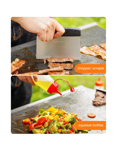 Kit de Accesorios para Plancha Homenote - 8 Piezas BBQ