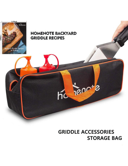 Kit de Accesorios para Plancha Homenote - 8 Piezas BBQ