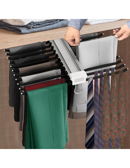 Soporte para Pantalones Kunghei 22 Brazos Negro 15kg