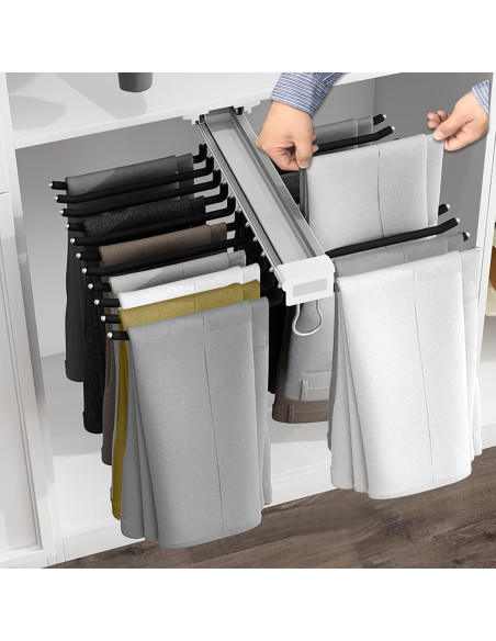 Soporte para Pantalones Kunghei 22 Brazos Negro 15kg