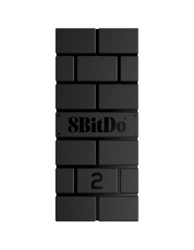 Adaptador USB Inalámbrico 8BitDo 2 para Switch y PC - Negro
