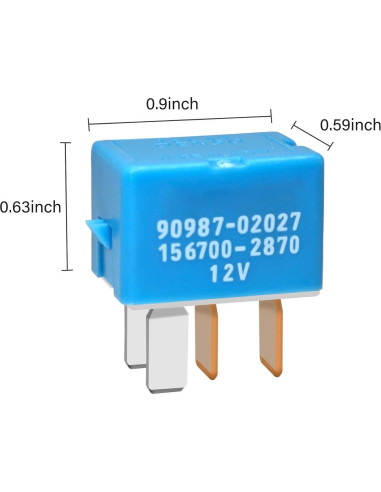 Relé AC 4 Pines Casalytics para Toyota Lexus Camry 1997-2014