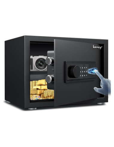 Caja Fuerte Biométrica Kavey K-25W 0.8 m con Alarma