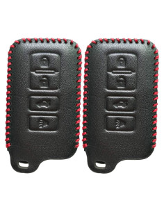 Funda de Llave Coolbestda para Toyota 2013-2019 - Cuero Negro