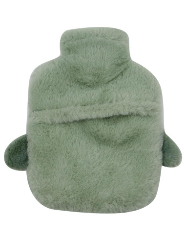 Botella de Agua Caliente MOSSTYYUS Dinosaurio 400 ML con Funda