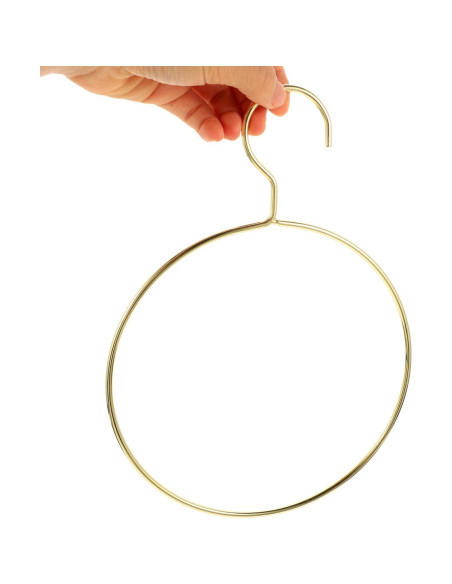 Perchas de Metal Cabilock 4 Pcs para Bufandas y Cinturones