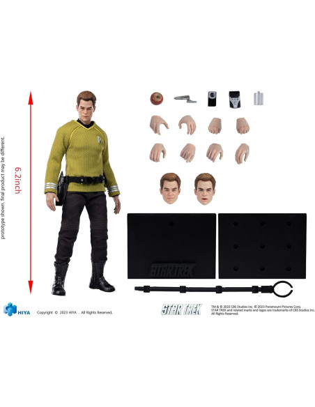 Figura de Acción Hiya Toys Star Trek James T. Kirk 15.7 cm
