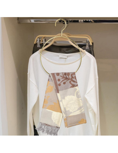 Perchas de Metal Cabilock 4 Pcs para Bufandas y Cinturones