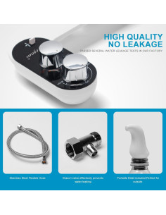 Accesorio de Bidet GLIGAM No Eléctrico Frío y Caliente 2
