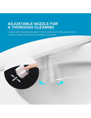 Accesorio de Bidet GLIGAM No Eléctrico Frío y Caliente