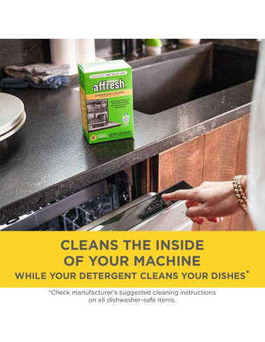 Limpiador de Lavavajillas Affresh W10549851 - 6 Tabletas