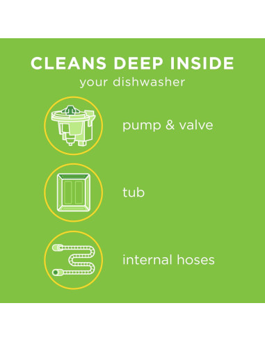 Limpiador de Lavavajillas Affresh W10549851 - 6 Tabletas