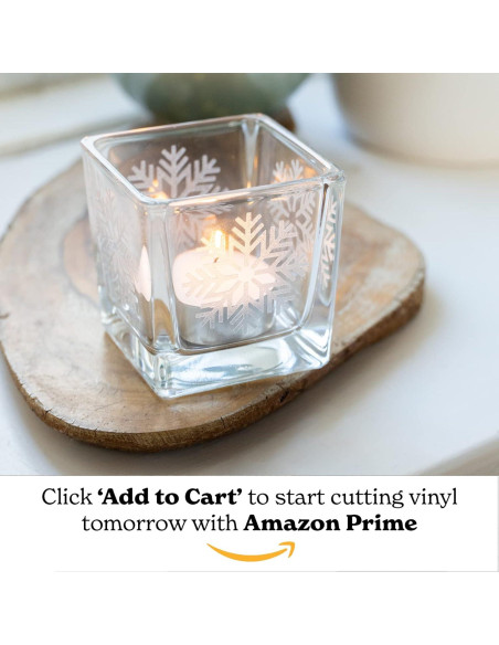 Vinilo de vidrio grabado Kraftex 30.48x27.94cm 10 hojas