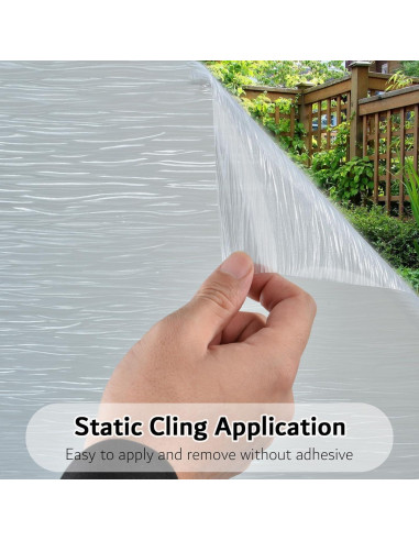 Película de Privacidad VELIMAX 45x200cm Anti UV Removible