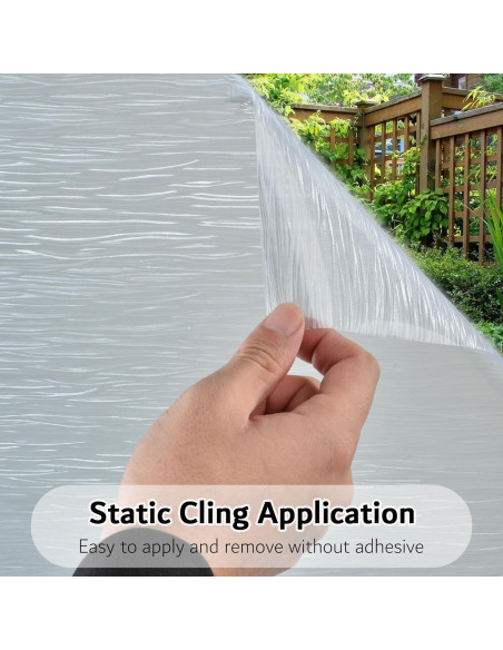 Película de Privacidad VELIMAX 45x200cm Anti UV Removible