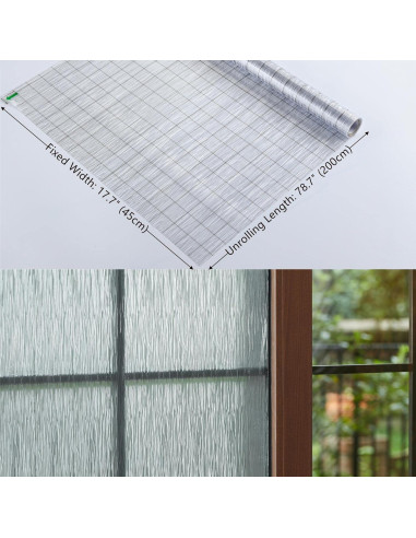 Película de Privacidad VELIMAX 45x200cm Anti UV Removible