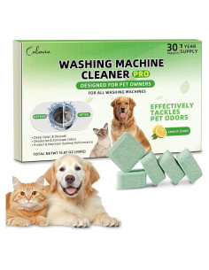 Tabletas de Limpieza para Lavadoras Calvana - 30 Unidades