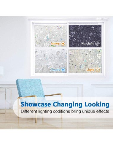 Película de Privacidad para Ventanas typumpkin 44.5x200cm PVC