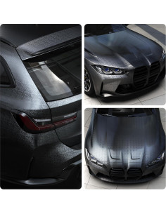 Envoltura de Vinilo Lypumso 3D Textura Fantasma Cósmico 0.3m x 1.5m 2