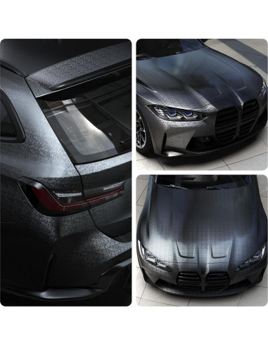 Envoltura de Vinilo Lypumso 3D Textura Fantasma Cósmico 0.3m x 1.5m