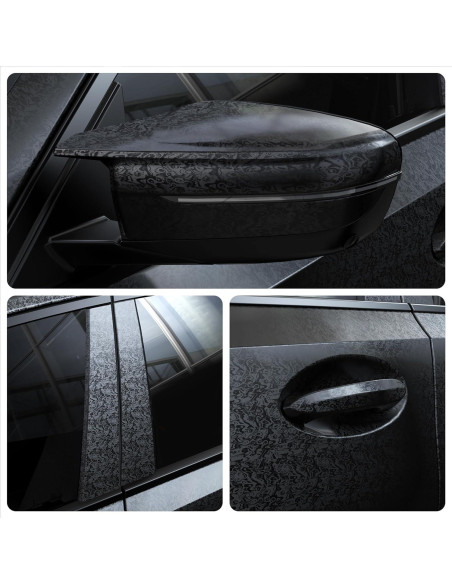 Envoltura de Vinilo Lypumso 3D Textura Fantasma Cósmico 0.3m x 1.5m