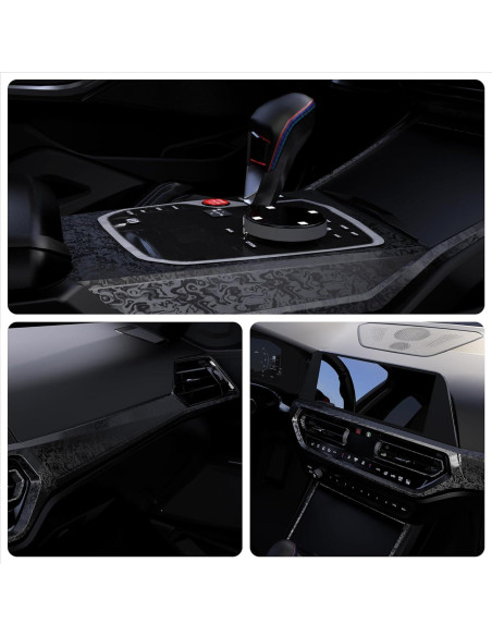 Envoltura de Vinilo Lypumso 3D Textura Fantasma Cósmico 0.3m x 1.5m