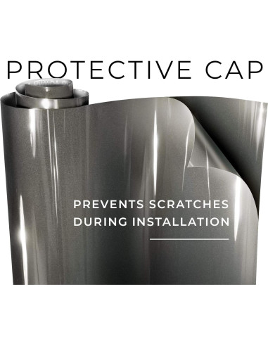 Vinilo Envoltura VViViD Ultra Gloss Gris 0.30m x 1.52m