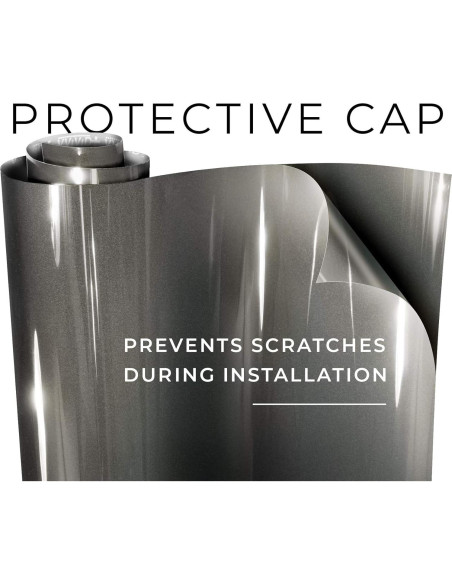 Vinilo Envoltura VViViD Ultra Gloss Gris 0.30m x 1.52m