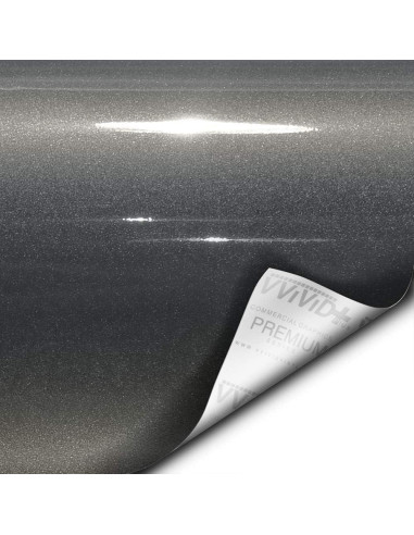 Vinilo Envoltura VViViD Ultra Gloss Gris 0.30m x 1.52m