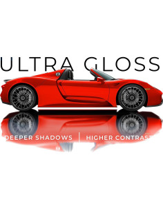 Vinilo Envoltura Ultra Gloss VViViD Rojo Carrera 30.5x152.4cm 2