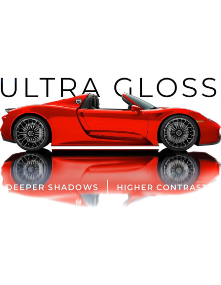 Vinilo Envoltura Ultra Gloss VViViD Rojo Carrera 30.5x152.4cm