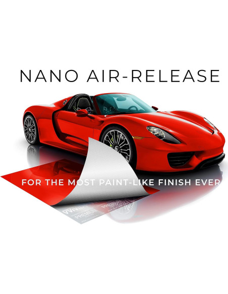 Vinilo Envoltura Ultra Gloss VViViD Rojo Carrera 30.5x152.4cm