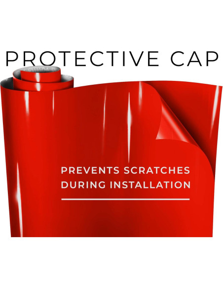 Vinilo Envoltura Ultra Gloss VViViD Rojo Carrera 30.5x152.4cm