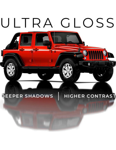 Vinilo Envoltura Ultra Gloss VViViD Rojo Carrera 30.5x152.4cm