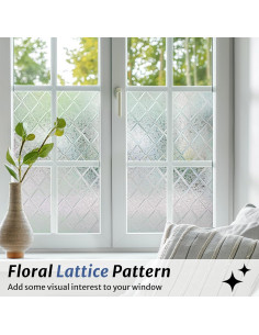 Película de Privacidad para Ventanas rabbitgoo 44.5x200cm 2