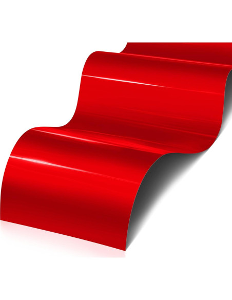Vinilo Envoltura Coche VViViD Metal Líquido Rojo 0.30m x 1.52m