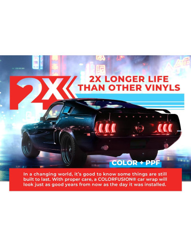 Envoltura de Vinilo VViViD ColorFusion Azul Cósmico 30.5x152.4cm