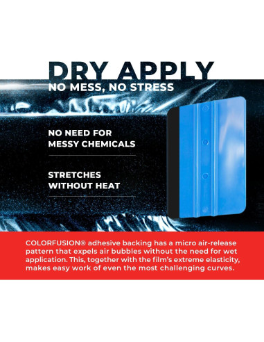 Envoltura de Vinilo VViViD ColorFusion Azul Cósmico 30.5x152.4cm