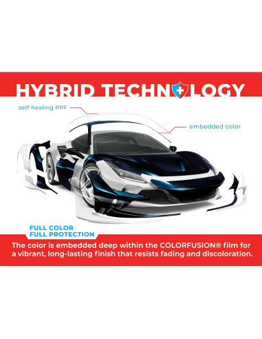 Envoltura de Vinilo VViViD ColorFusion Azul Cósmico 30.5x152.4cm