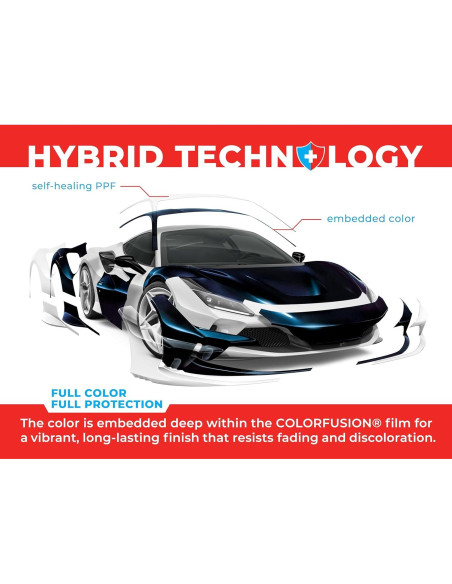 Envoltura de Vinilo VViViD ColorFusion Azul Cósmico 30.5x152.4cm