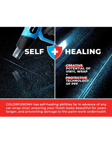 Envoltura de Vinilo VViViD ColorFusion Azul Cósmico 30.5x152.4cm