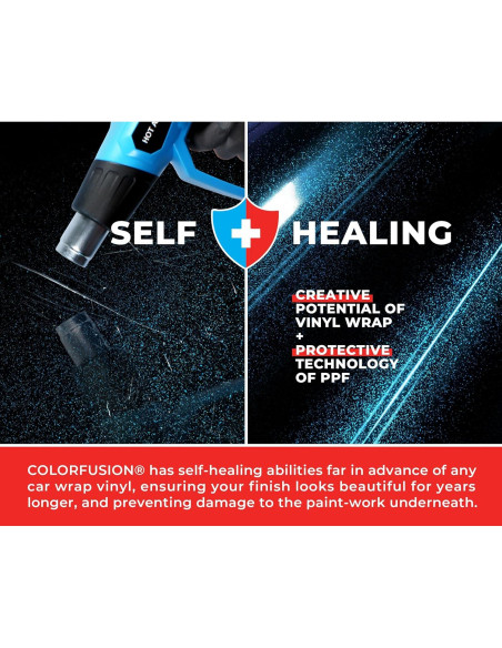 Envoltura de Vinilo VViViD ColorFusion Azul Cósmico 30.5x152.4cm