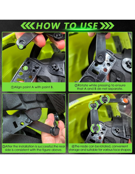 Visera Integrada Tintada GREEN DEVIL para Adultos Unisex