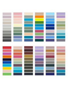 Pestañas Adhesivas Transparentes Cerpourt 2400 pcs 11.14x2.77 cm