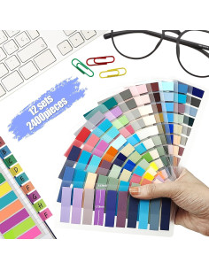 Pestañas Adhesivas Transparentes Cerpourt 2400 pcs 11.14x2.77 cm 2