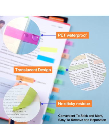 Pestañas Adhesivas Transparentes Cerpourt 2400 pcs 11.14x2.77 cm