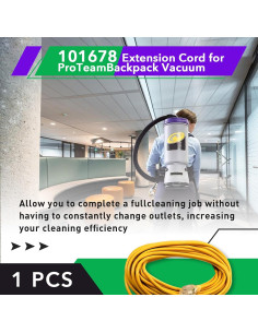 Cuerda de Extensión 15.24m ProTeam 101678 Amarilla 16 Gauge 2