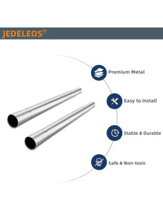 Manguera de Extensión Metalica JEDELEOS 40.1cm para Aspiradora Eureka 2
