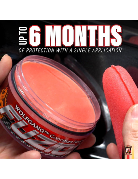 Cera de Polímero Carnauba Wolfgang Füzion 85 g - Brillo y Protección